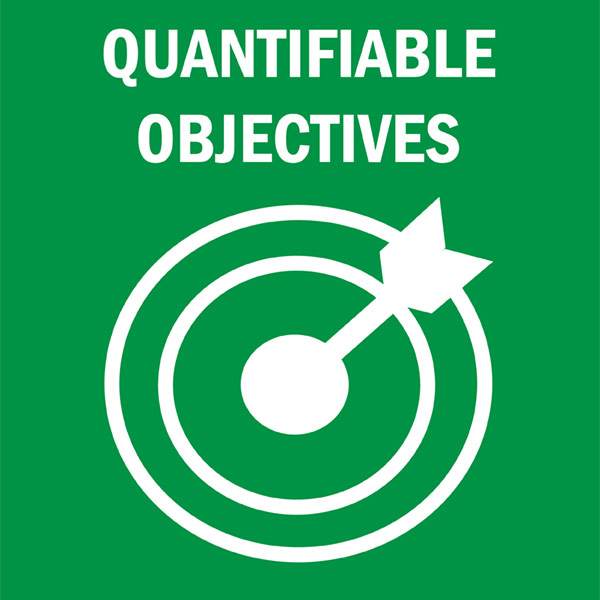 Quantifiable Objectives